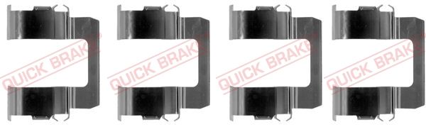 QUICK BRAKE Комплектующие, колодки дискового тормоза 109-1102